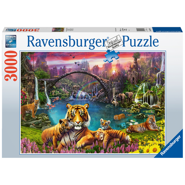 Ravensburger - Tigers in Paradise Puzzle 3000pc