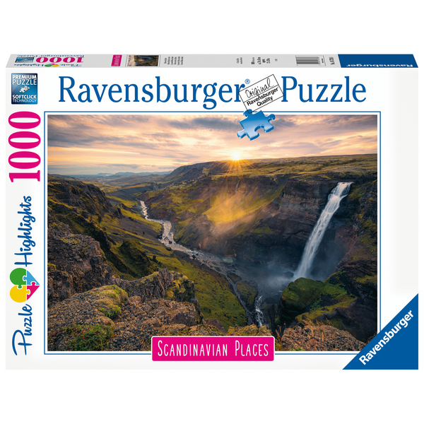 Ravensburger - Haifoss Waterfall, Iceland 1000pc