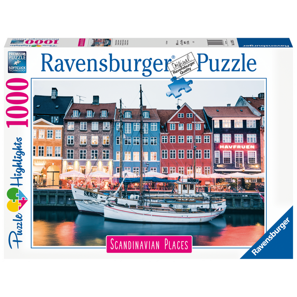 Ravensburger - Copenhagen, Denmark Puzzle 1000pc