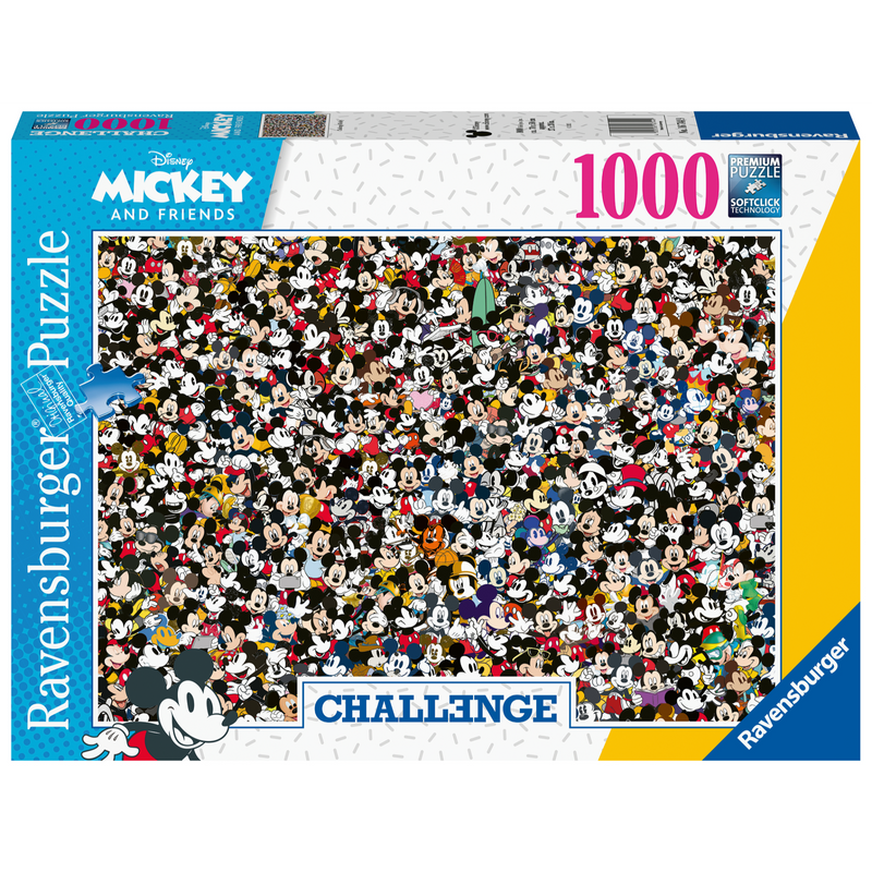 Ravensburger - Challenge Mickey Puzzle 1000pc