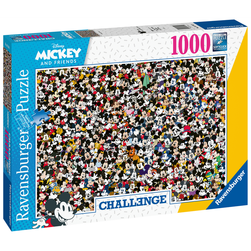 Ravensburger - Challenge Mickey Puzzle 1000pc