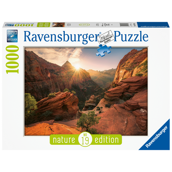 Ravensburger - Zion Canyon, USA Puzzle 1000pc