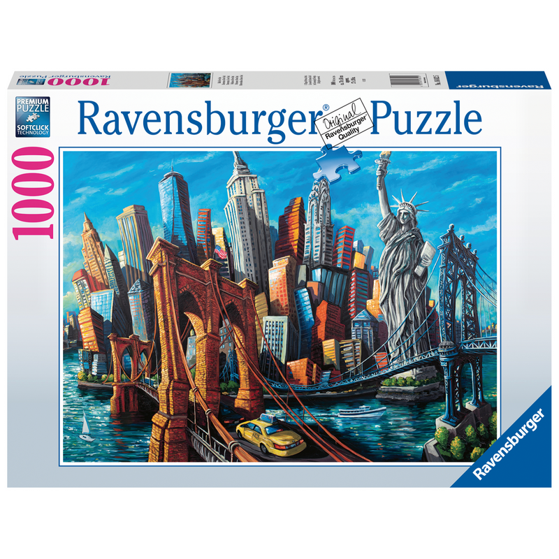 Ravensburger - Welcome to New York Puzzle 1000pc