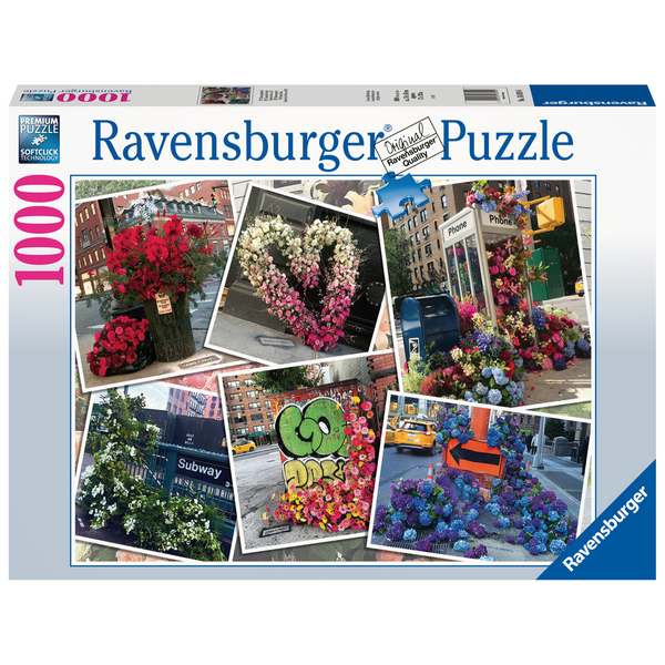 Ravensburger - NYC Flower Flash Puzzle 1000pc