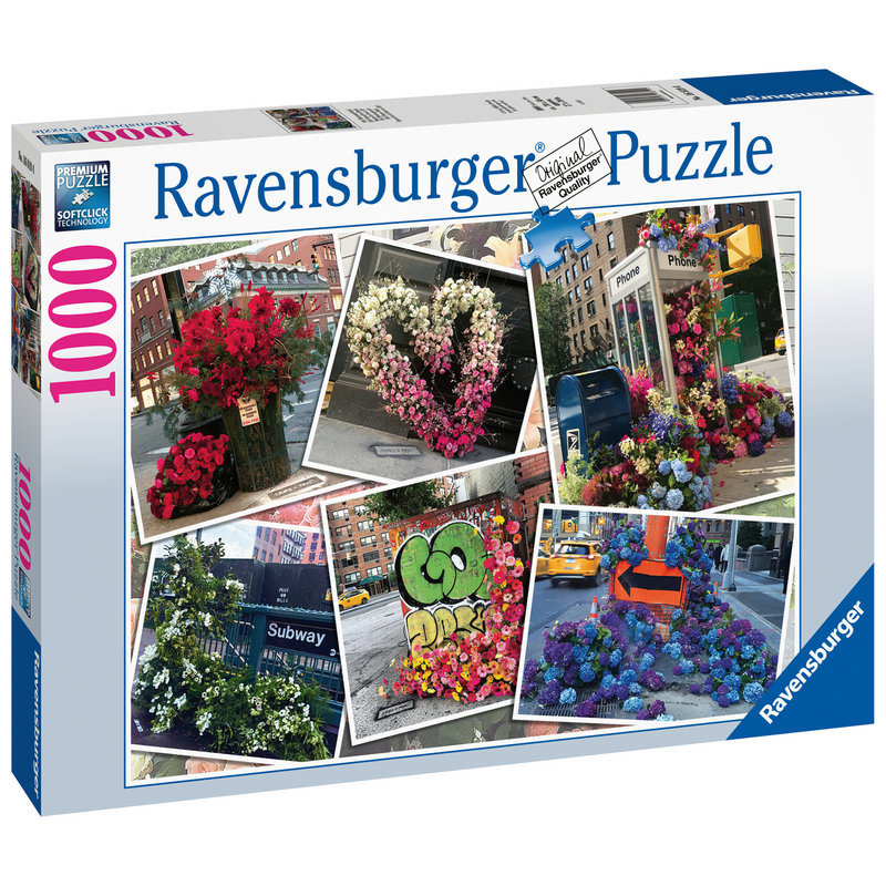 Ravensburger - NYC Flower Flash Puzzle 1000pc