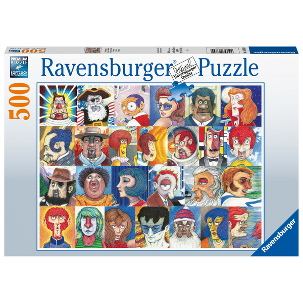 Ravensburger - Typefaces Puzzle 500pc