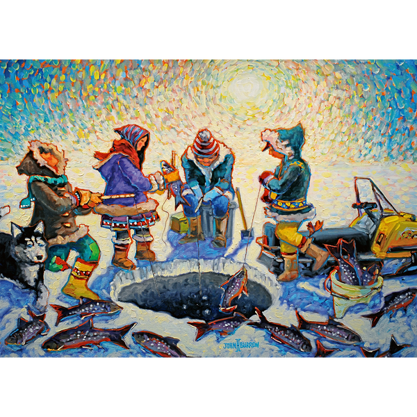 Ravensburger - Ice Fishing Puzzle 1000pc