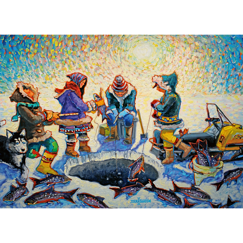 Ravensburger - Ice Fishing Puzzle 1000pc