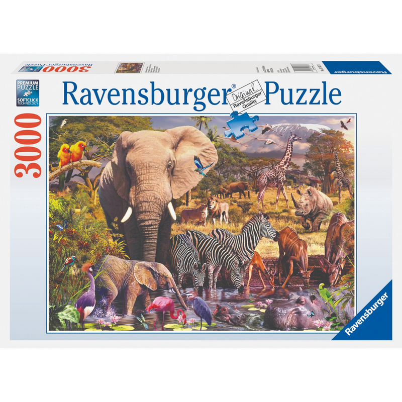 Ravensburger - African Animal World Puzzle 3000 pieces