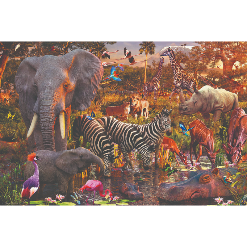 Ravensburger - African Animal World Puzzle 3000 pieces