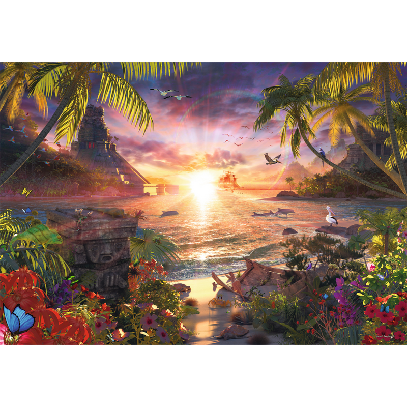 Ravensburger - Heavenly Sunset Puzzle 18000 pieces