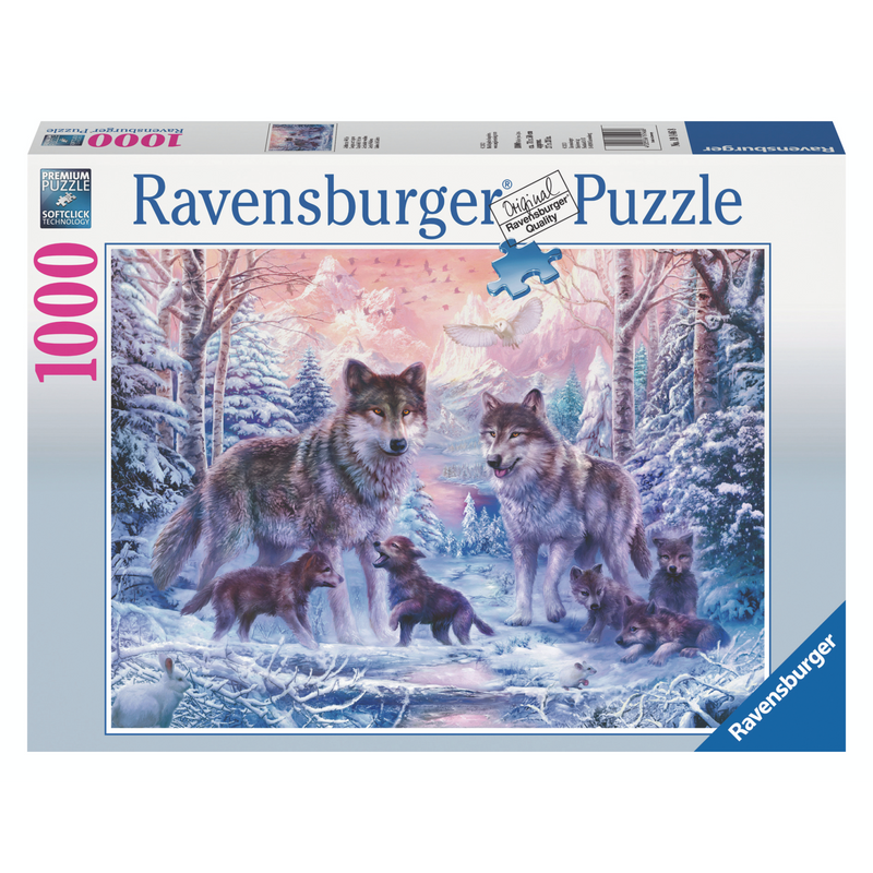 Ravensburger - Arctic Wolves Puzzle 1000 pieces