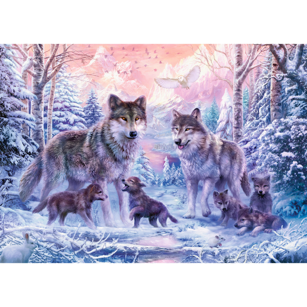 Ravensburger - Arctic Wolves Puzzle 1000 pieces