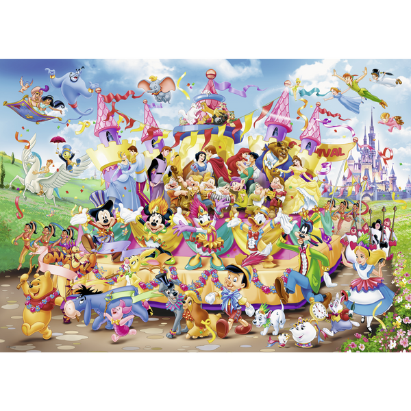 Ravensburger - Disney Carnival Characters Puzzle 1000 pieces