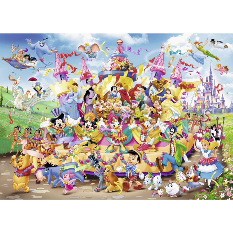 Ravensburger - Disney Carnival Characters Puzzle 1000 pieces