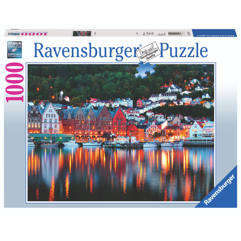 Ravensburger - Bergen Norwegian Puzzle 1000 pieces