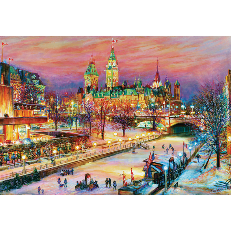 Ravensburger - Ottawa Winterlude Festival Puzzle 1000 pieces