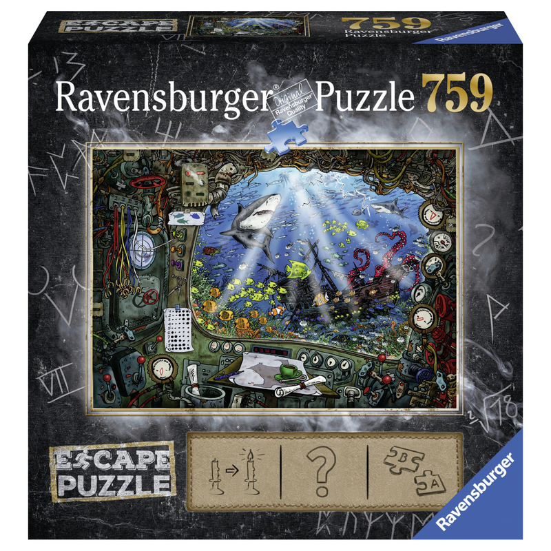 Ravensburger - ESCAPE 4 Submarine Puzzle 759 pieces