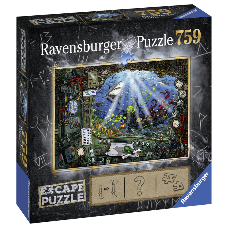 Ravensburger - ESCAPE 4 Submarine Puzzle 759 pieces