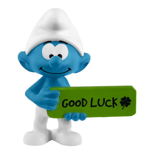 Schleich - Good luck Smurf