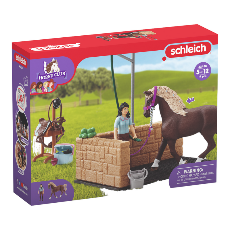 Schleich - Washing Area with Emily & Luna