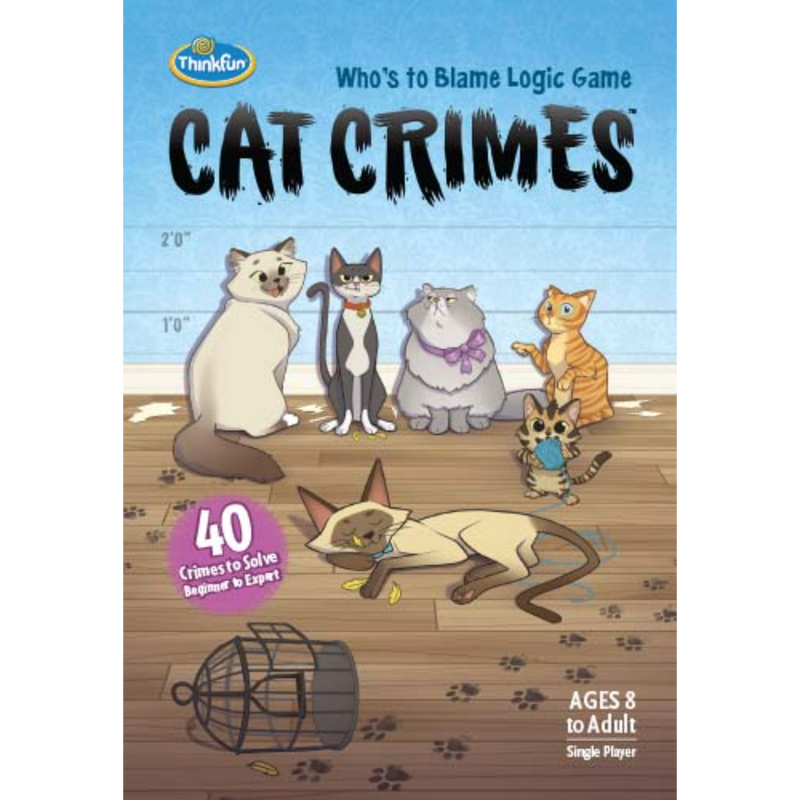 ThinkFun - Cat Crimes Game