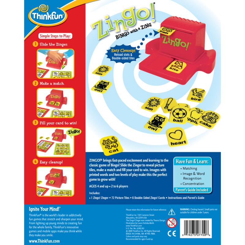 ThinkFun - Zingo! Game