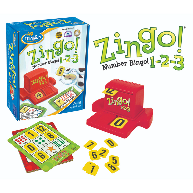 ThinkFun - Zingo! 1-2-3 Game