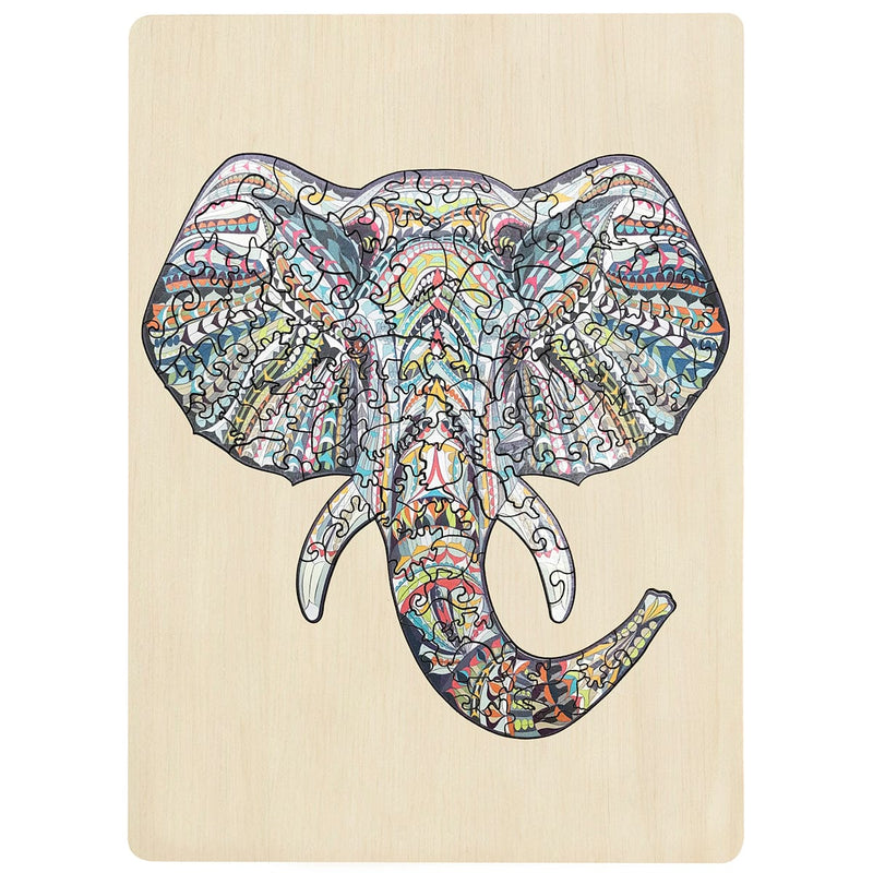Wooden Puzzle Elephant