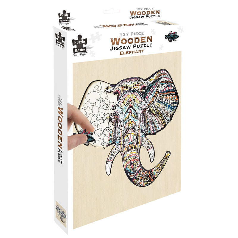 Wooden Puzzle Elephant