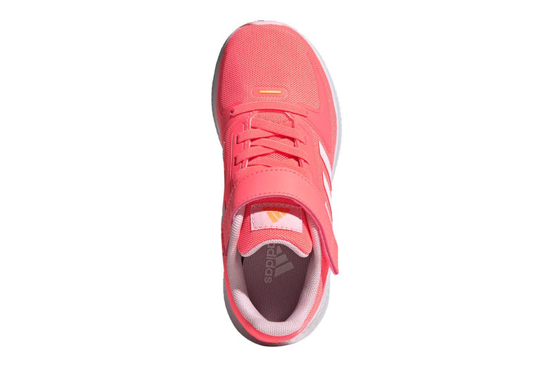 Adidas Girls' Runfalcon 2.0 Running Shoes (Acid Red/White/Clear Pink)