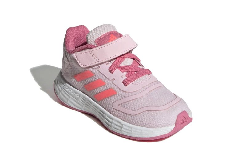 Adidas Girls' Duramo SL 2.0 Infant Running Shoes (Clear Pink/Acid Red/Rose Tone)