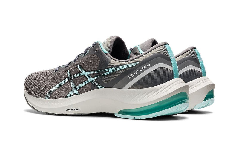 ASICS Women's Gel-Pulse 13 Running Shoes (Clay Grey/Clear Blue)