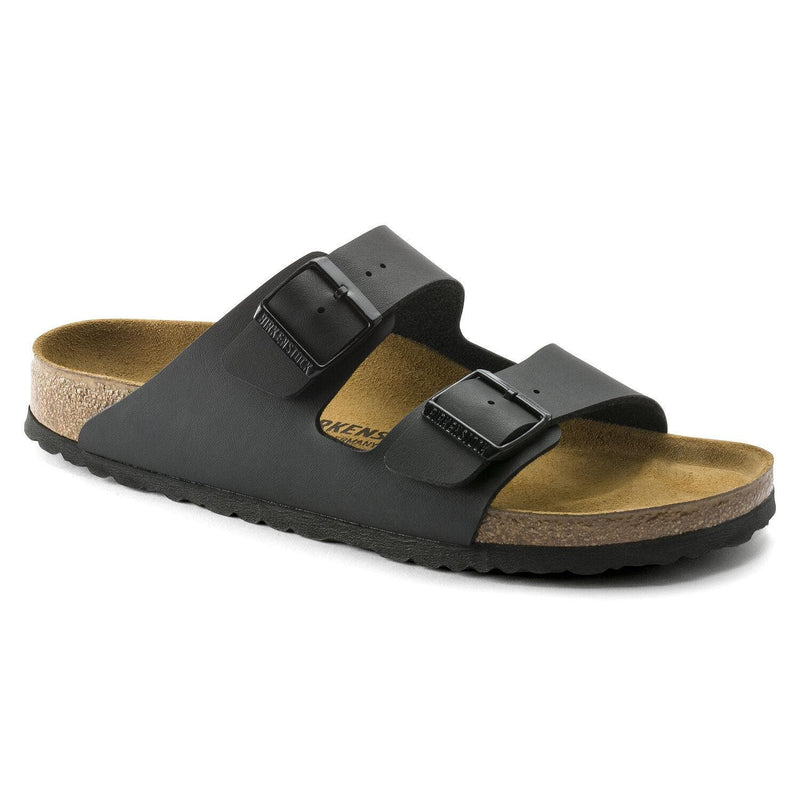 Birkenstock Unisex Arizona Birko-Flor Regular Fit Sandal (Black)