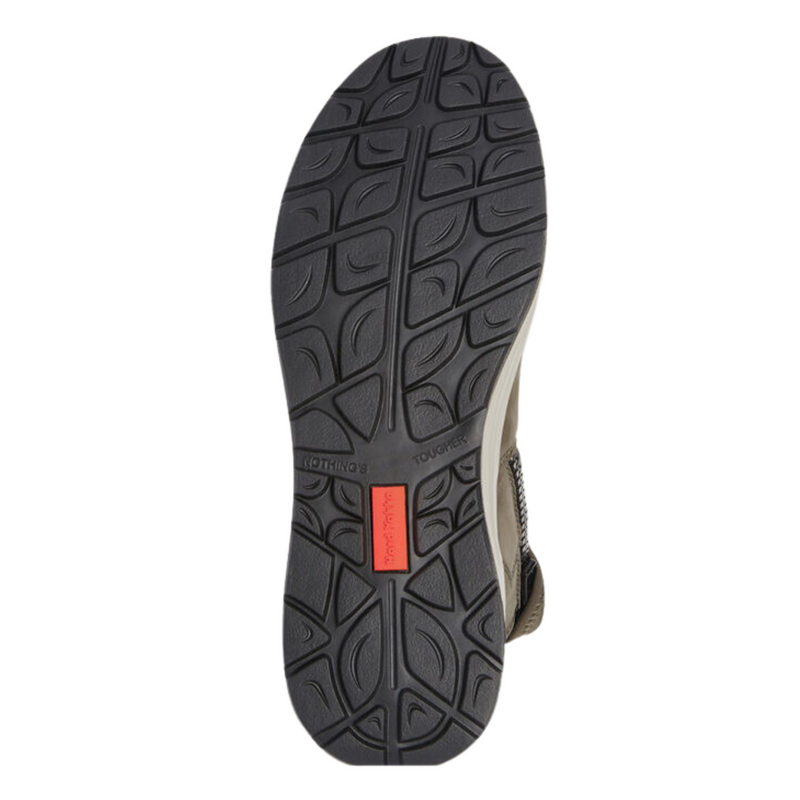 Hard Yakka Men's 3056 Lace Up & Side Zip Steel Toe Safety Boot - Cedar