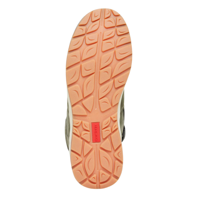 Hard Yakka Men's 3056 Lace Up & Side Zip Steel Toe Safety Boot - Olive
