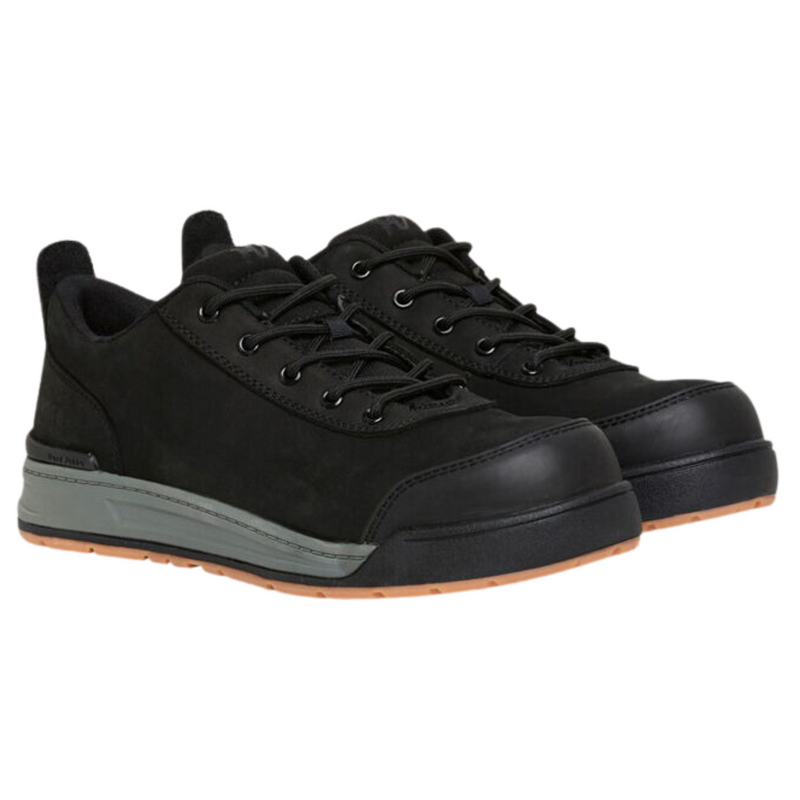 Hard Yakka Men's 3056 Lo Composite Toe Safety Shoe - Black