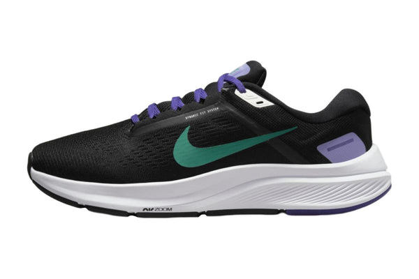 Nike Women's Air Zoom Structure 24 Shoes Running Shoes (Black/Neptune)